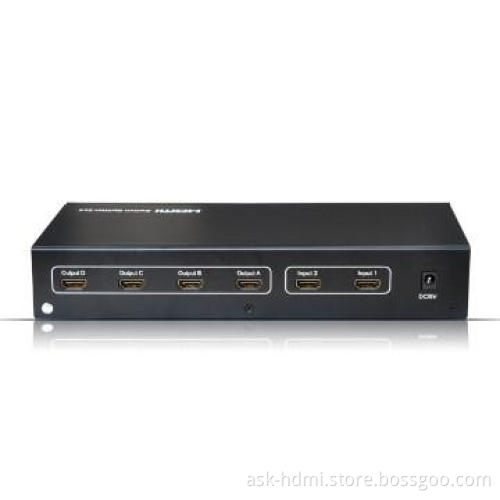 HDMI 2 in 4 out  Switch Splitter